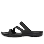 (WMNS) Crocs Chinelos Swiftwater ‘Pretos’