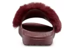 (WMNS) Crocs Chinelos Vinho Tinto