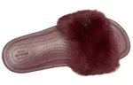 (WMNS) Crocs Chinelos Vinho Tinto