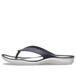 (WMNS) Crocs Chinelos casuais aconchegantes azul profundo