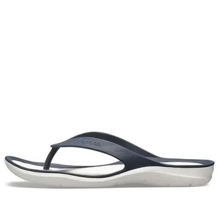 (WMNS) Crocs Chinelos casuais aconchegantes azul profundo