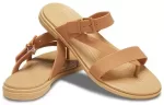 (WMNS) Crocs Chinelos casuais dourados