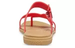 (WMNS) Crocs Chinelos casuais vermelhos chama