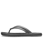 (WMNS) Crocs Chinelos com estampa de leopardo sapato preto