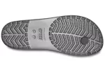 (WMNS) Crocs Chinelos com estampa de leopardo sapato preto