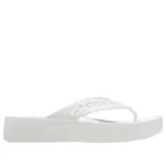 (WMNS) Crocs Chinelos com plataforma Baya ‘Branco’