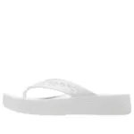 (WMNS) Crocs Chinelos com plataforma Baya ‘Branco’