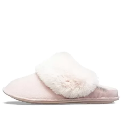 (WMNS) Crocs Chinelos de pele de mula ‘Rosa’