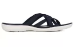 (WMNS) Crocs Chinelos de praia e piscina ‘Dark Blue White’