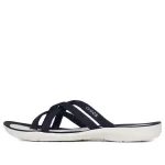 (WMNS) Crocs Chinelos de praia e piscina ‘Dark Blue White’