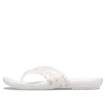 (WMNS) Crocs Chinelos de verão Kadee Branco