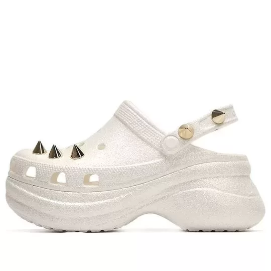 (WMNS) Crocs Chinelos esportivos de praia ao ar livre branco