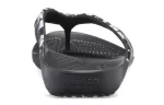 (WMNS) Crocs Chinelos sazonais Kadee II ‘Tropical Floral Black’