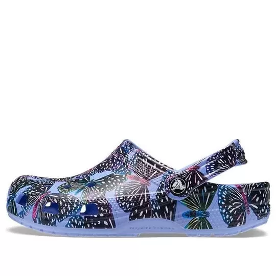 (WMNS) Crocs Classic Borboleta Clog ‘Moon Jelly Multi’