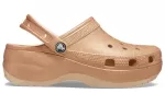 (WMNS) Crocs Classic Brilho Clogs ‘Laranja’
