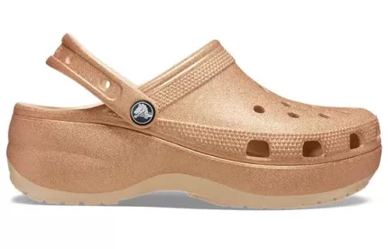 (WMNS) Crocs Classic Brilho Clogs ‘Laranja’