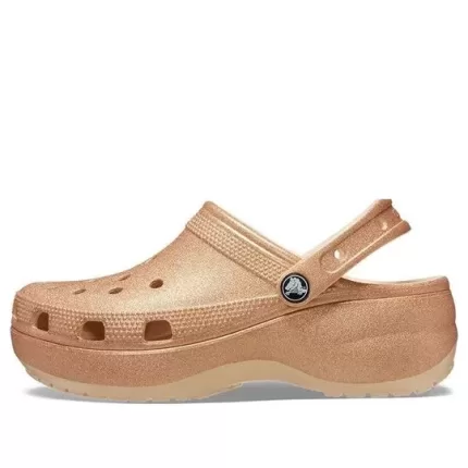 (WMNS) Crocs Classic Brilho Clogs ‘Laranja’