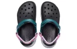 (WMNS) Crocs Classic Caminhante Clog ‘Black Gey Teal’