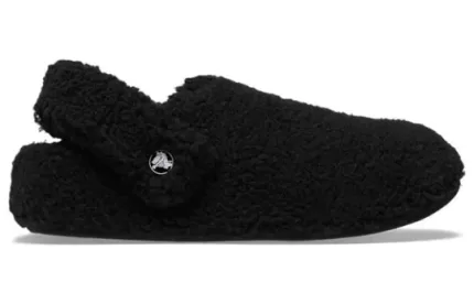 (WMNS) Crocs Classic Chinelo aconchegante ‘Preto’