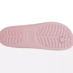 (WMNS) Crocs Classic Chinelos plataforma com laço ‘Pink Teal’
