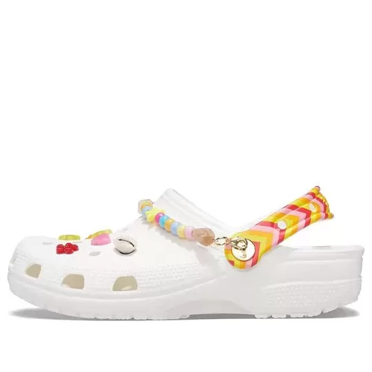 (WMNS) Crocs Classic Clog Chinelos esportivos ao ar livre branco
