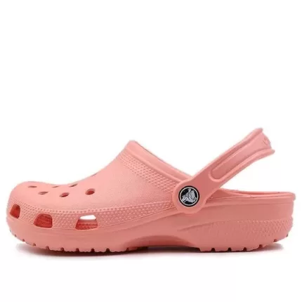 (WMNS) Crocs Classic Clog Chinelos esportivos de praia ao ar livre rosa 10001-737