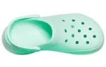 (WMNS) Crocs Classic Clog Retro Thick Sole Sandálias Verde Menta