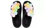 (WMNS) Crocs Classic Cosy Daisy Clogs ‘Preto Multi’