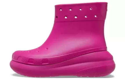 (WMNS) Crocs Classic Crush Boots ‘Fúcsia Diversão’
