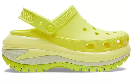(WMNS) Crocs Classic Crush Clogs ‘Verde Fluorescente’