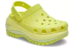 (WMNS) Crocs Classic Crush Clogs ‘Verde Fluorescente’