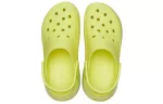 (WMNS) Crocs Classic Crush Clogs ‘Verde Fluorescente’
