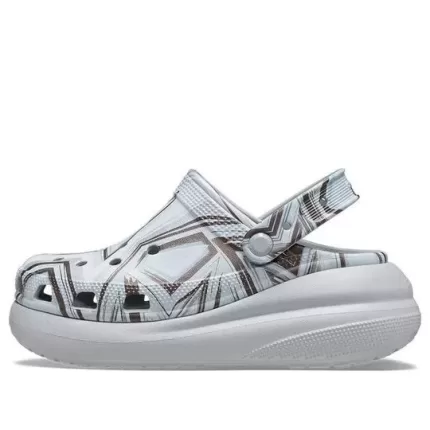 (WMNS) Crocs Classic Crush Disco Clog ‘Clear Bue’