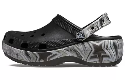 (WMNS) Crocs Classic Crush Disco Clog ‘Preto’