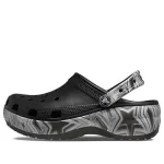 (WMNS) Crocs Classic Crush Disco Clog ‘Preto’