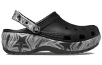 (WMNS) Crocs Classic Crush Disco Clog ‘Preto’
