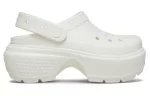 (WMNS) Crocs Classic Entupimento ‘Branco’