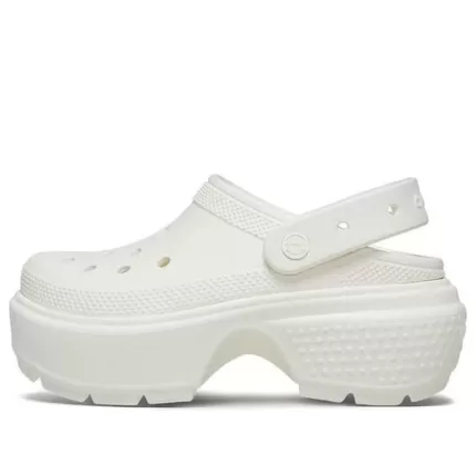 (WMNS) Crocs Classic Entupimento ‘Branco’