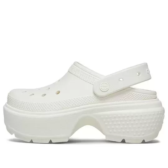(WMNS) Crocs Classic Entupimento ‘Branco’
