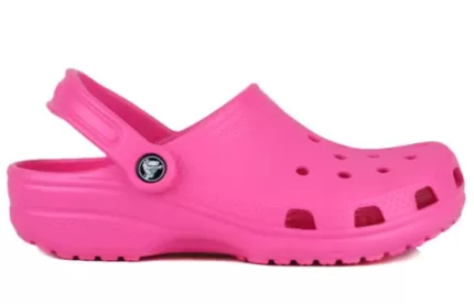 (WMNS) Crocs Classic Entupimento ‘Shock Pink’ 10001-6X0