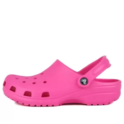 (WMNS) Crocs Classic Entupimento ‘Shock Pink’ 10001-6X0