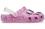 (WMNS) Crocs Classic Entupimento x Hello Kitty