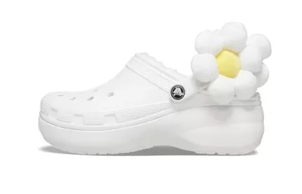 (WMNS) Crocs Classic Flor Clogs ‘Branco’