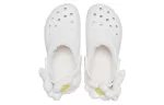 (WMNS) Crocs Classic Flor Clogs ‘Branco’