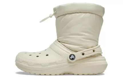 (WMNS) Crocs Classic Forrado Neo Puff Boots ‘Bege’