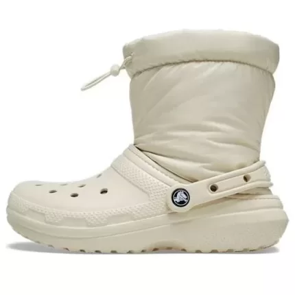 (WMNS) Crocs Classic Forrado Neo Puff Boots ‘Bege’