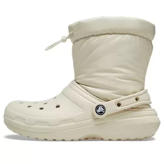 (WMNS) Crocs Classic Forrado Neo Puff Boots ‘Bege’