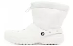 (WMNS) Crocs Classic Forrado Neo Puff Boots ‘Branco’
