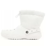 (WMNS) Crocs Classic Forrado Neo Puff Boots ‘Branco’