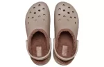 (WMNS) Crocs Classic Forro de plataforma Clogs ‘Cogumelo’